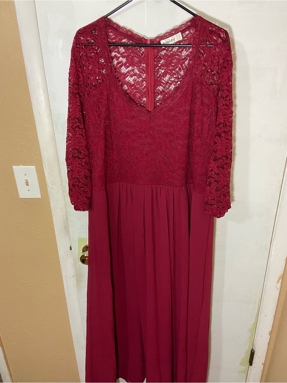 Nemidor Women’s Lace Maxi Dress